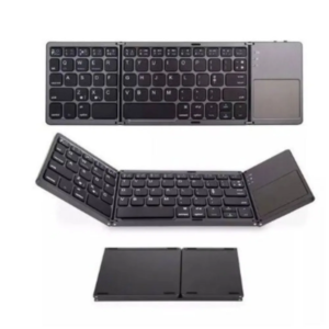 B033 Foldable Bluetooth Keyboard with Touchpad – Ultra-Slim & Portable for Phones/Tablets